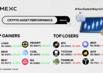 Top Gainers & Top Losers Kripto di MEXC (13 Desember 2025)