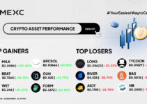 Top Gainers & Top Losers Kripto di MEXC (15 Desember 2025)
