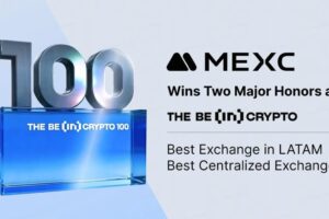 MEXC Raih Dua Penghargaan di BeInCrypto 100 Awards, Best Centralized Exchange & Best Exchange in LATAM