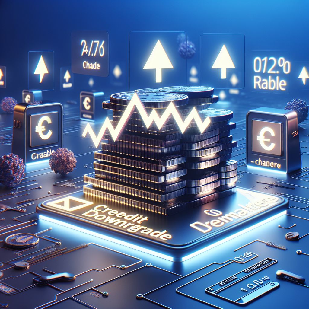 Credit-rating downgrade on top stablecoin with volatile reserve symbols