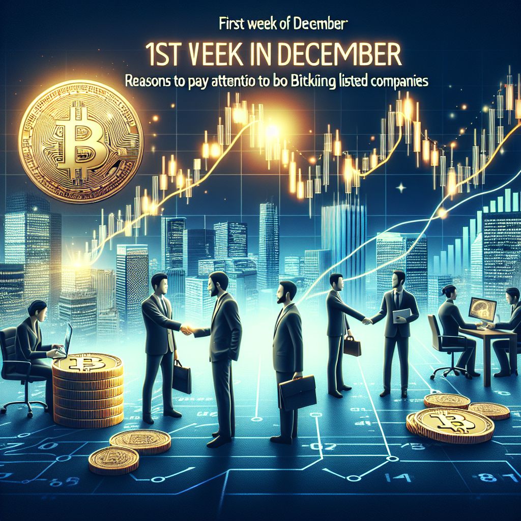 師走のビットコイン相場と保有上場企業の株価連動