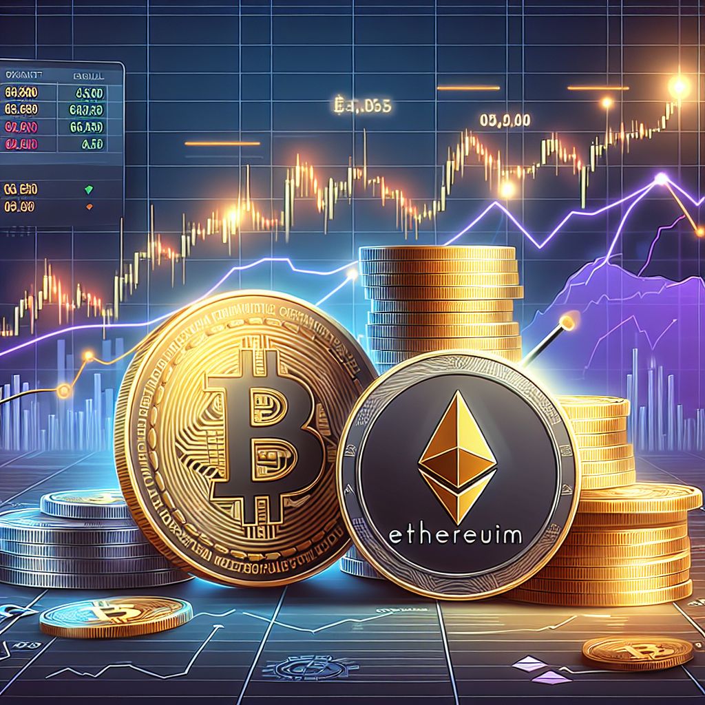 رموز بيتكوين وإيثريوم أمام مؤشرات نمو وتقلبات سوقية