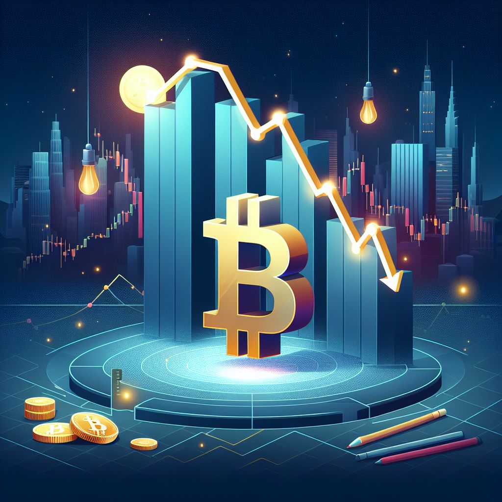 Grafik Bitcoin menukik di bawah $87.000, memicu likuidasi besar