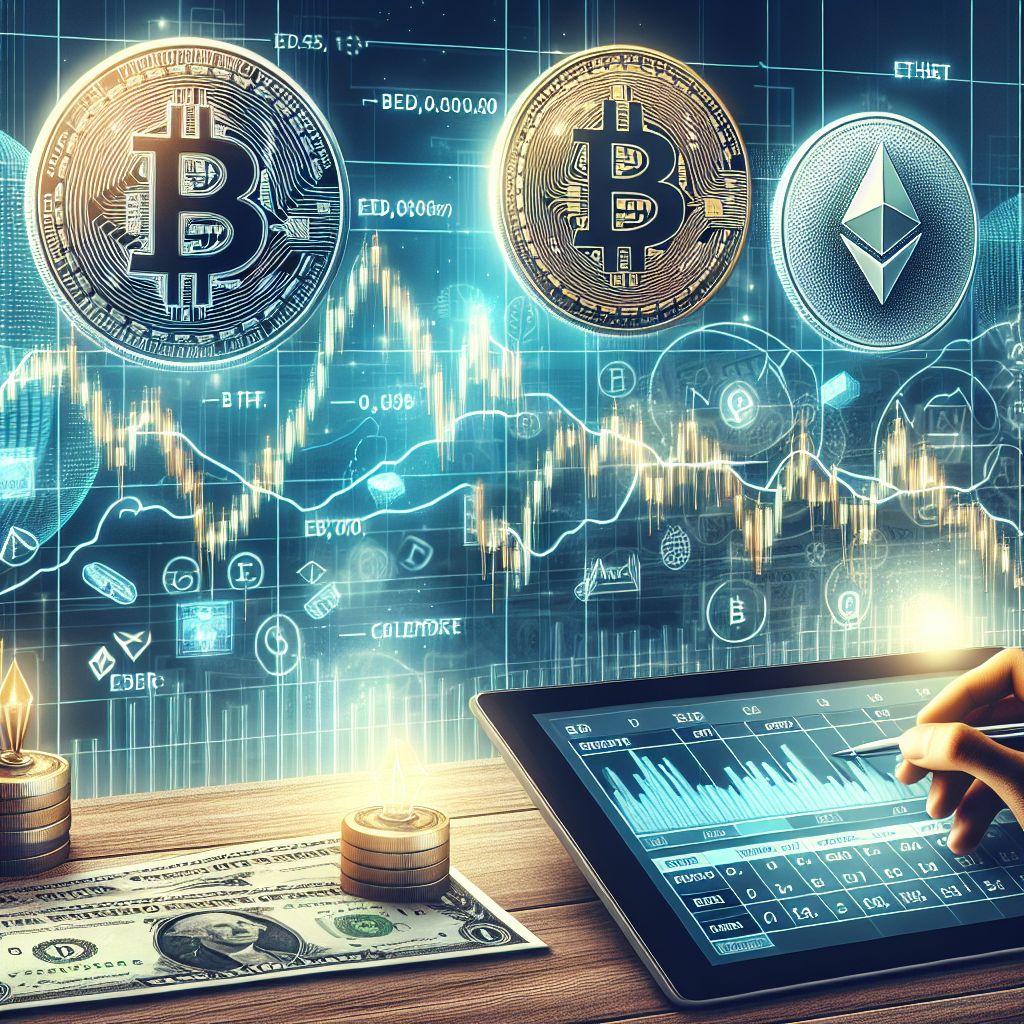 Bitcoin and Ether charts with Fed calendar and volatility warnings