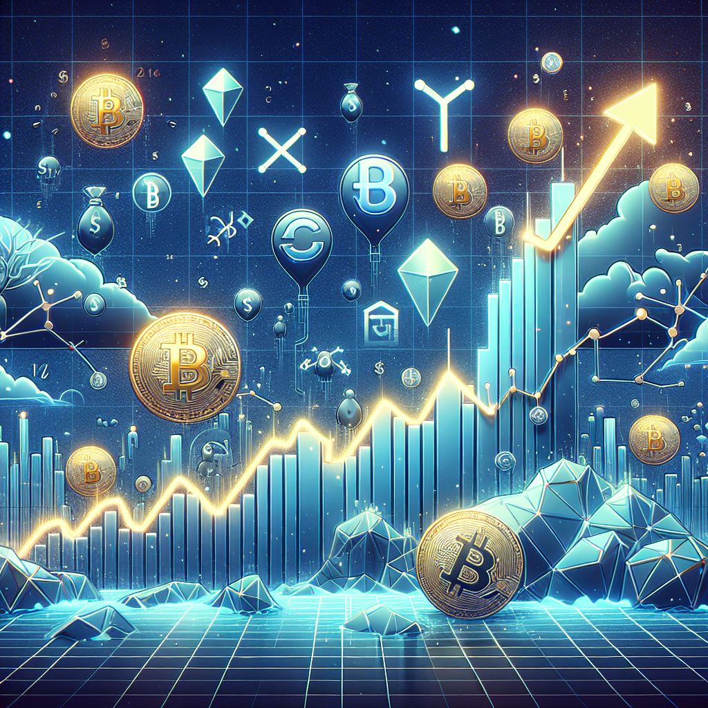Gráfico de JGB em alta com liquidações afetando criptomoedas