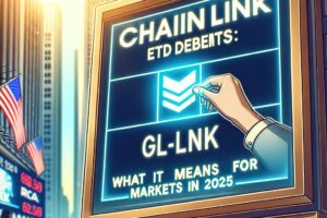 Chainlink ETF Debuts; What It Means for Markets in 2025