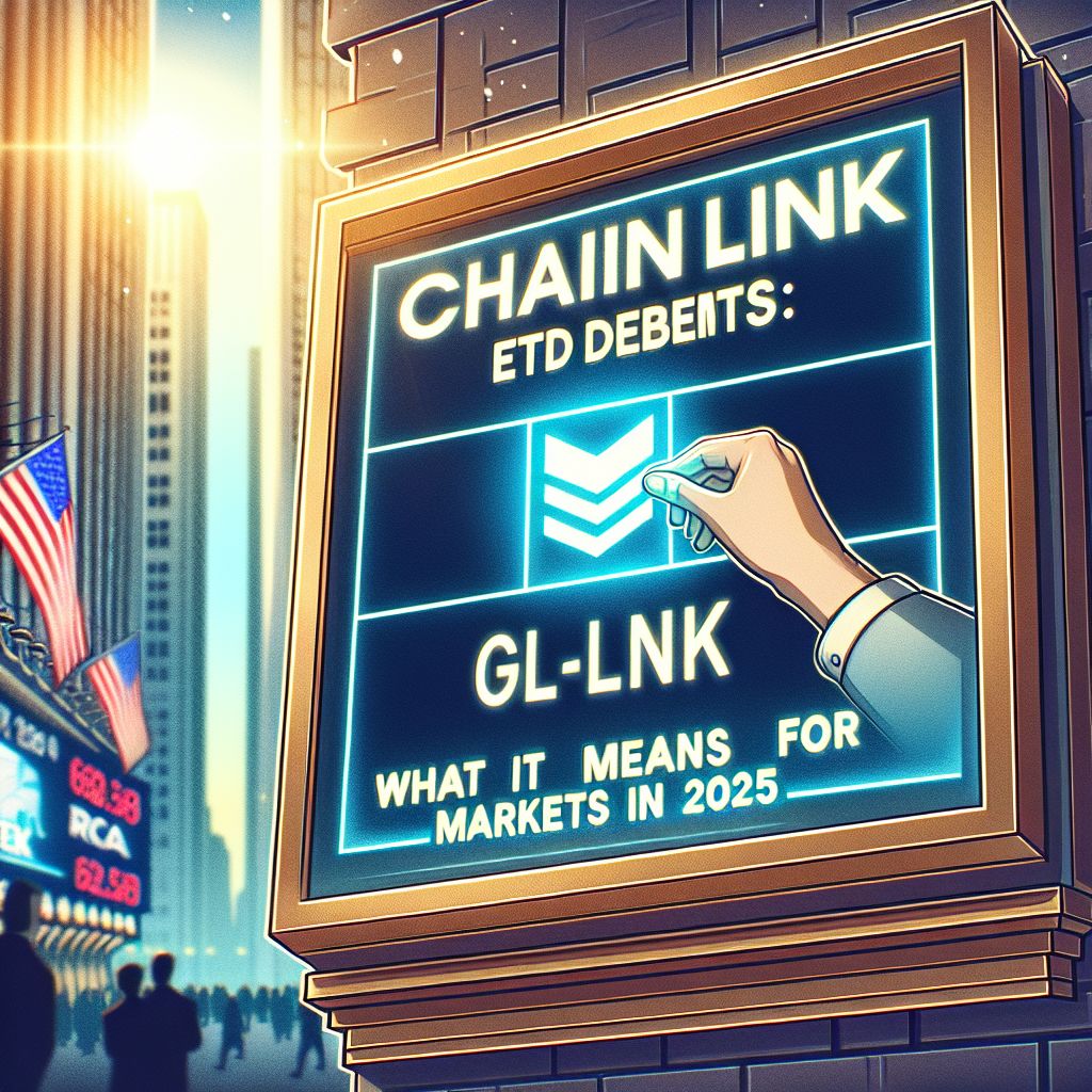 Chainlink ETF GLNK debuts on NYSE Arca, reshaping 2025 markets