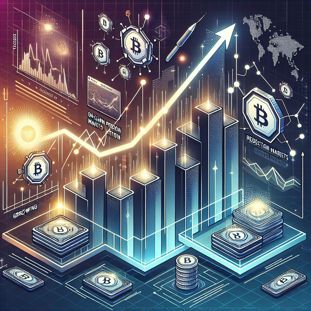 Growing on-chain prediction markets 2025, wallet integrations and rising charts