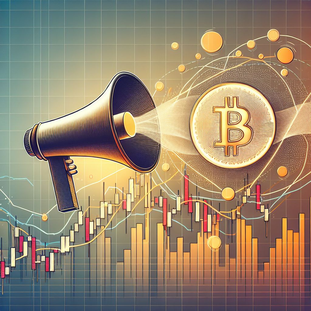 Bitcoin chart showing megaphone broadening top, signaling volatility and caution