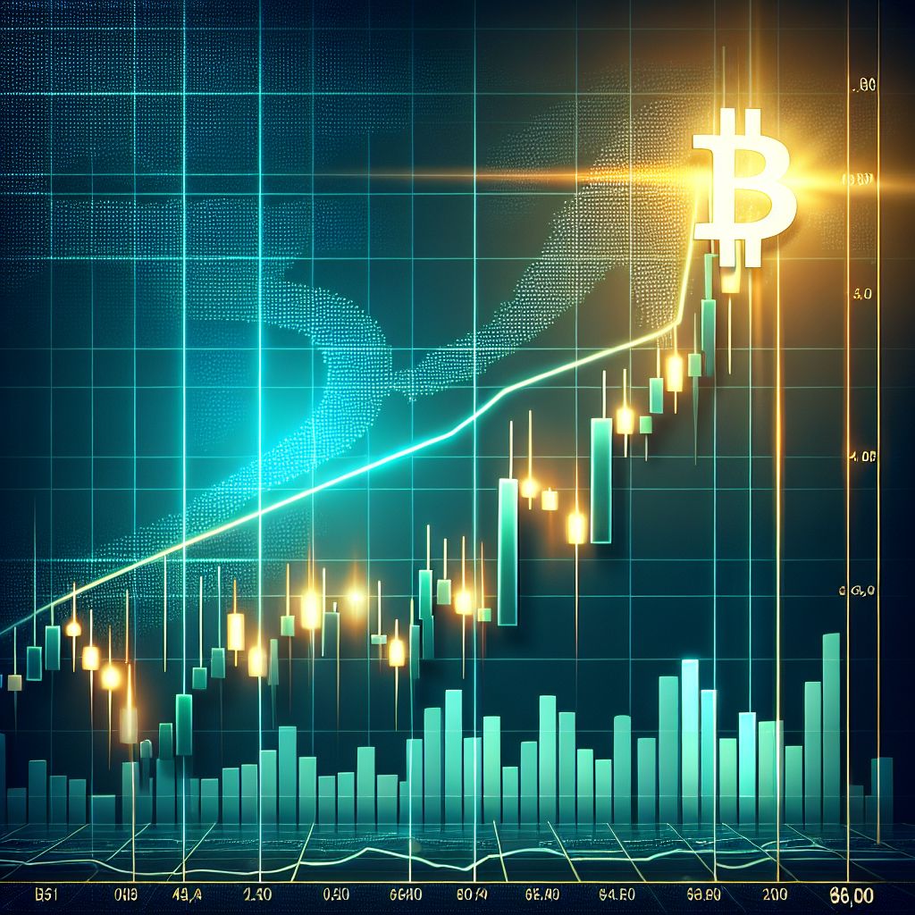 Bitcoin candlestick breakout above $94,000 with sharp upward spike