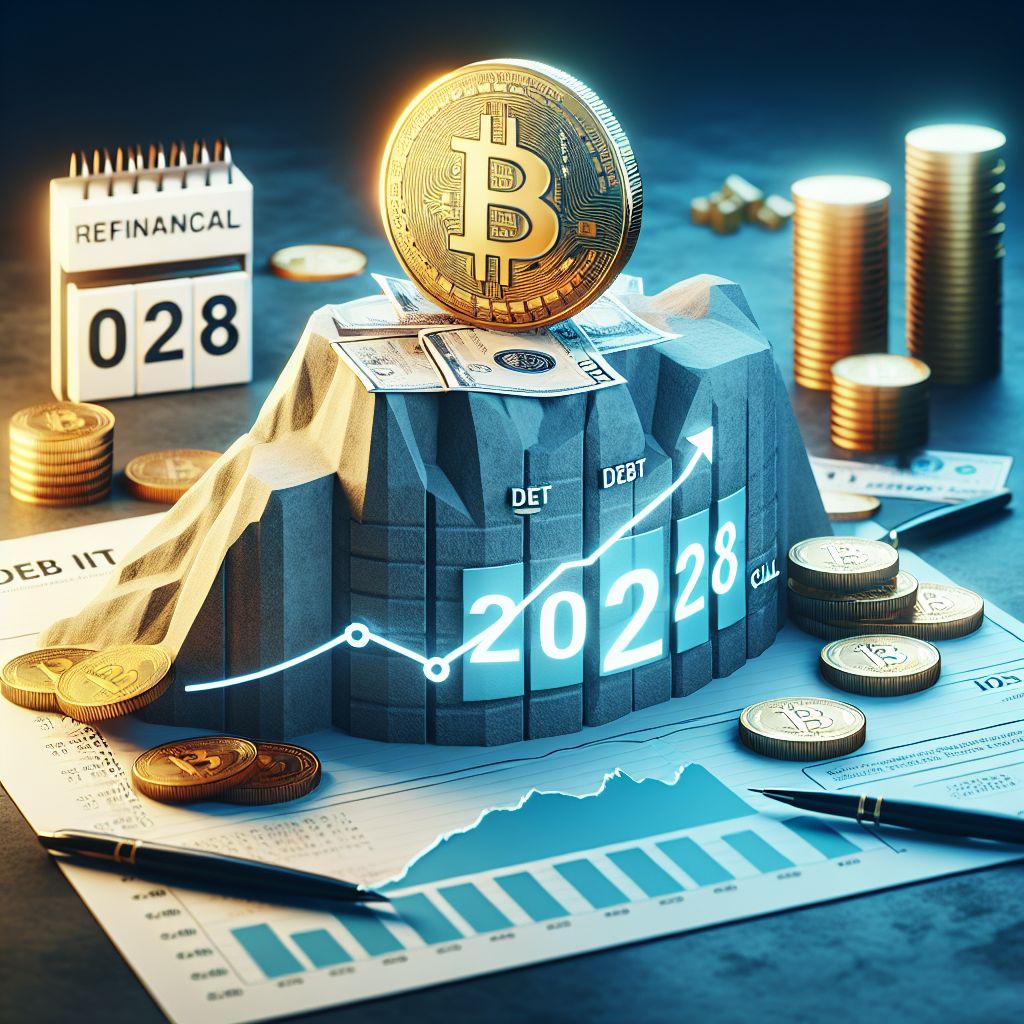 Corporate Bitcoin treasury facing 2028 refinancing cliff, concentrated callable debt