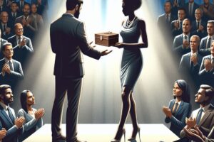 Executive Denies Romance Rumors After Conference Moment