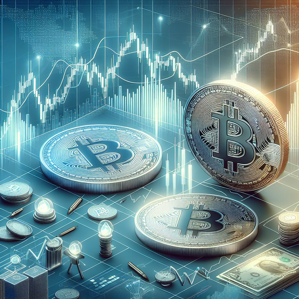 Bitcoin and stock charts showing early 2026 dip and later rebound