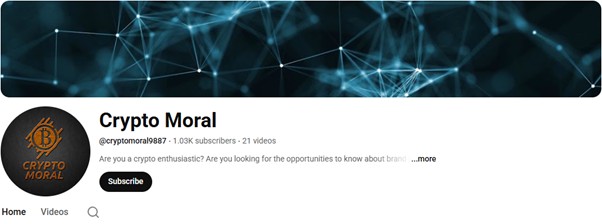 Crypto Moral’s Channel