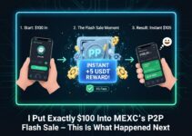 I Put Exactly $100 Into MEXC’s P2P Flash Sale — This Is What Happened Next I Put Exactly $100 Into MEXC’s P2P Flash Sale — This Is What Happened Next