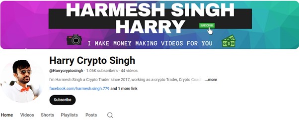 Harry Crypto Singh’s Channel