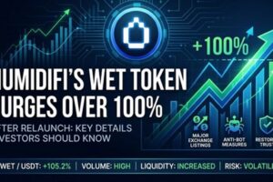HumidiFi (WET) Surges Over 100% After Relaunch: Key Details Investors Should Know