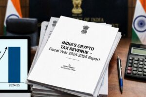 India’s Crypto Tax Revenue Surges 41% to $61M: How TDS and AIS Are Making Tax Evasion Nearly Impossible in 2025