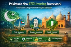 Pakistan Launches New CEX Licensing Framework: How It Compares Globally and What Crypto Exchanges Must Know
