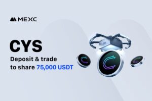 MEXC Lists Cysic (CYS) with Zero-Fee Trading and 75,000 USDT Airdrop+ Rewards