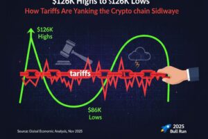 Watching Bitcoin’s Rollercoaster: From $126K Highs to $86K Lows – How Tariffs Are Yanking the Crypto Chain Sideways