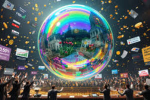 Bubbles, Cockroaches, and a 367% Surge: Decoding the 11 Key Moments in the 2025 Global Financial Market