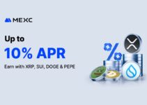 MEXC Launches Hot Tokens Earn Fest, Adding XRP, SUI, DOGE and PEPE with 10% APR