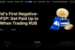 MEXC World’s First Negative-Fee P2P: Get Paid Up to 3% When Trading RUB