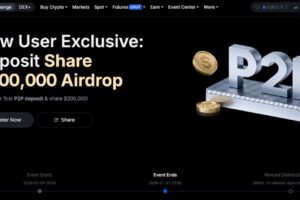 MEXC P2P入金エアドロップキャンペーン 200,000 USDT 完全ガイド 2026