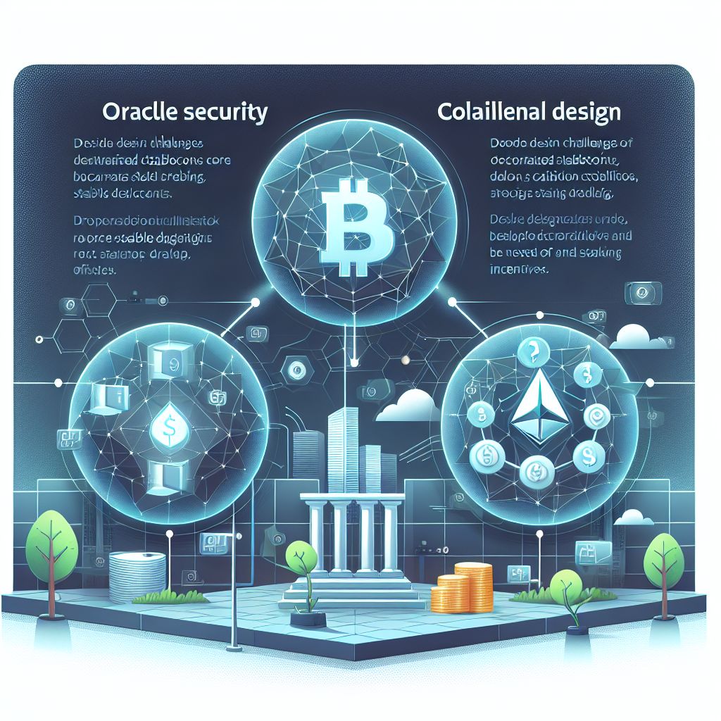 Decentralized stablecoin risks: oracle security, collateral design, staking incentives