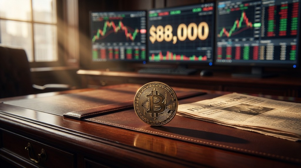 Bitcoin Price Near $88,000