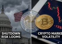 ビットコイン、政府閉鎖リスクとFRB関連の不安が重なり$88,000を下回る