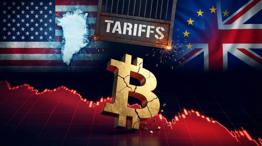 Bitcoin Tests $92,500 Support as Trump’s "Greenland Tariffs" Rattle Global Markets