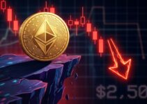 イーサリアムのセンチメントが弱気に転じ、トレーダーは$2.5Kまでの下落に備える