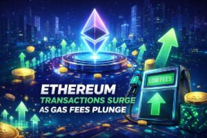 Ethereum Daily Transactions Hit New High as Gas Fees Fall to Record Lows
