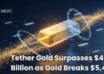 Tether Gold Surpasses $4 Billion as Gold Breaks $5,400: Why Investors Are Buying Tokenized Gold