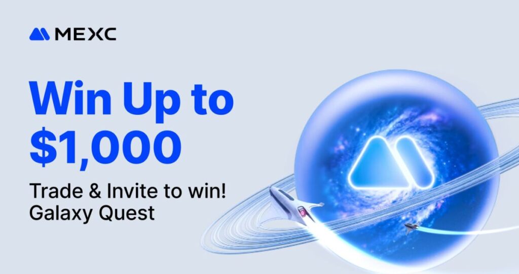 Win Up to $1000 with MEXC Galaxy Quest Trading Event