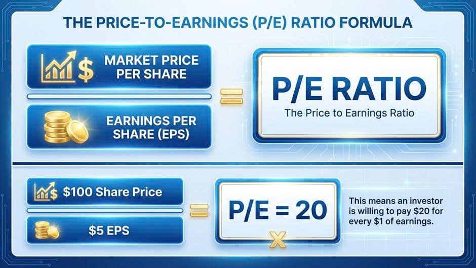P/E Ratio Formula and Calculation