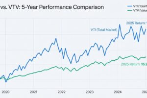VTI vs. VTV: グロースかバリューか？ 決定版バンガードETFガイド
