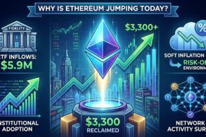 Why Is Ethereum Jumping Today? ETH Reclaims $3,300 on ETF Inflows