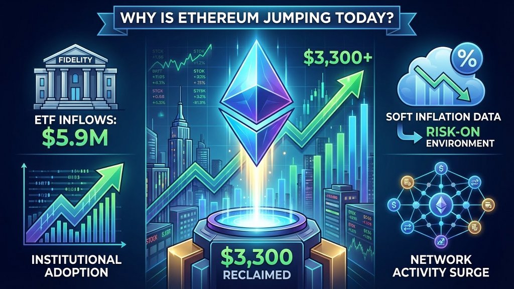 Why Is Ethereum Jumping Today?