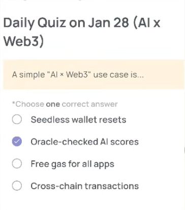 Xenea Wallet Daily Quiz Today’s Answer – January 28, 2026