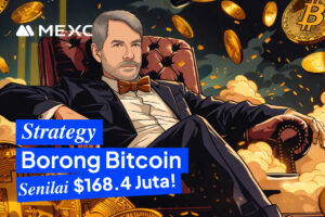 Strategy Borong Bitcoin Senilai $168 Juta, Kini Miliki 717.131 BTC