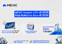 MEXC Tumbuh 130% di 2025, Siap Buka Era Baru Trading 2026