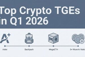 Top Crypto TGE di Q1 2026: Aster, Backpack, MegaETH, dan 5+ Proyek Lain yang Patut Dipantau