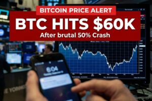 Bitcoin Price Alert: BTC Hits $60K After brutal 50% Crash