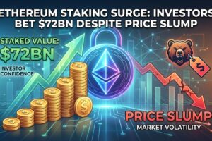 Ethereum Investors Rush to Pile onto $72bn Staking Bet Despite Price Slump