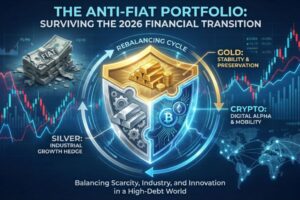 The Anti-Fiat Survival Guide: How I am Balancing Gold, Silver, and Crypto in 2026