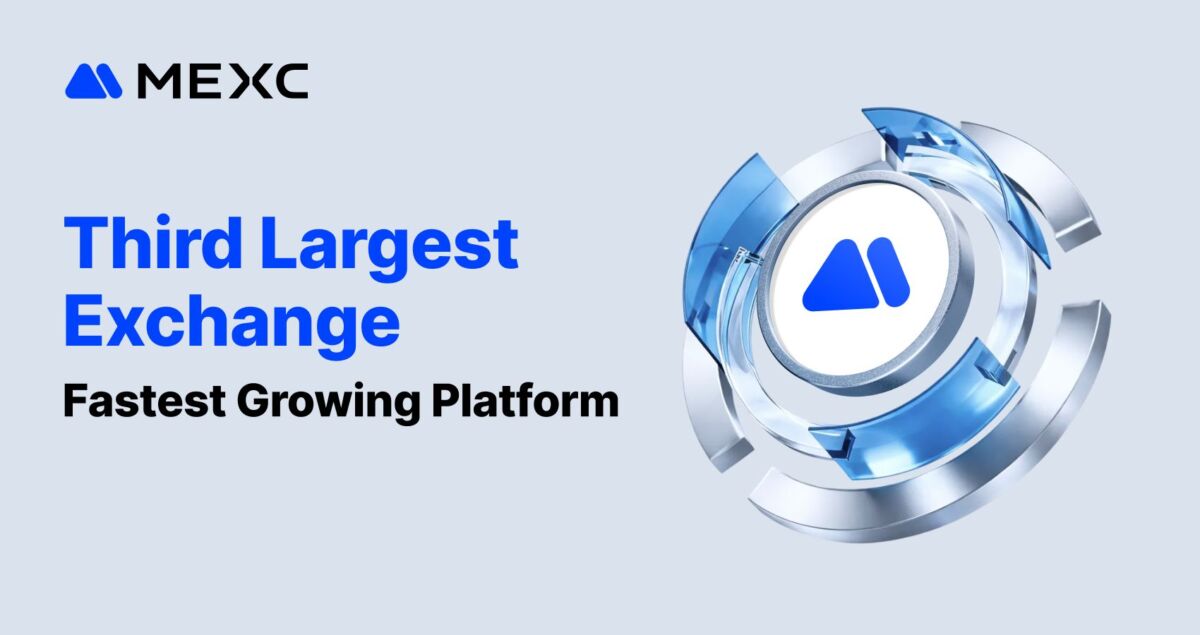 MEXC Surges to Third Place Among Global Crypto Exchanges