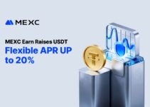 MEXC Earn Tingkatkan Produk untuk Waktu Terbatas, Naikkan APR Flexible USDT Hingga 20%